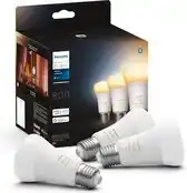 Praxis Philips Hue ledlamp A60 E27 6W 3 stuks aanbieding