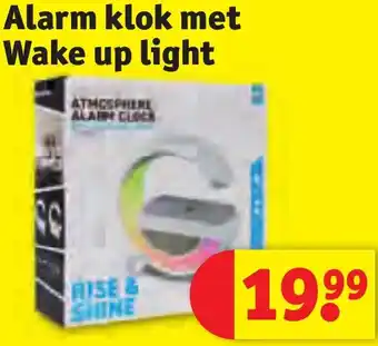 Kruidvat Alarm klok met Wake up light aanbieding