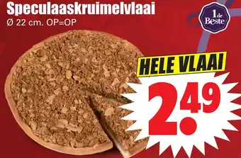 Dirk Speculaaskruimelylaai aanbieding