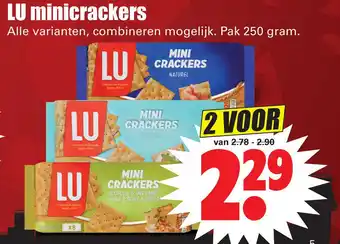 Dirk LU minicrackers aanbieding