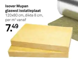 Karwei Isover Mupan glaswol isolatieplaat aanbieding