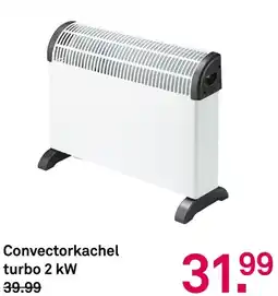 Karwei Convectorkachel turbo 2 kW aanbieding