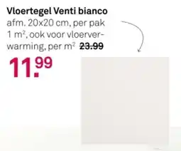 Karwei Vloertegel Venti bianco aanbieding