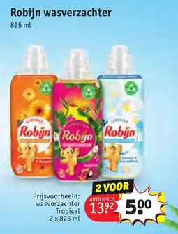 Kruidvat Robijn wasverzachter aanbieding