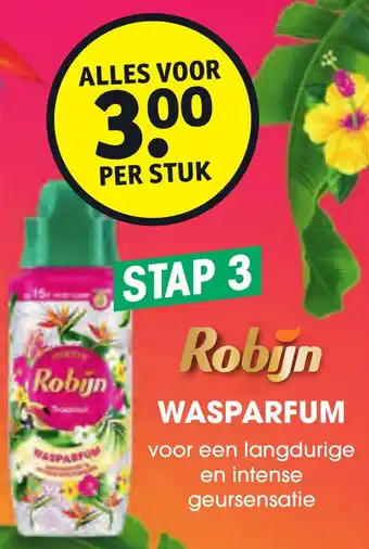 Kruidvat Robijn wasparfum aanbieding