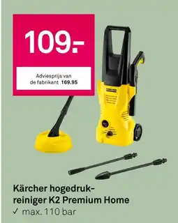 Karwei Kärcher hogedrukreiniger K2 Premium Home aanbieding