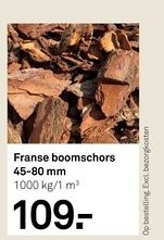 Karwei Franse boomschors 45-80 mm aanbieding