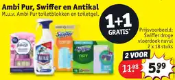 Kruidvat Ambi Pur, Swiffer en Antikal aanbieding