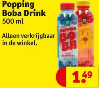 Kruidvat Popping Boba Drink aanbieding