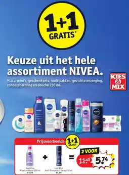 Kruidvat Keuze uit het hele assortiment NIVEA. aanbieding