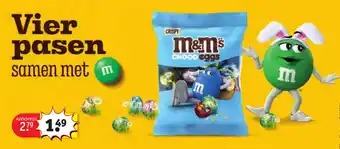 Kruidvat M&m's CHOCO eggs aanbieding