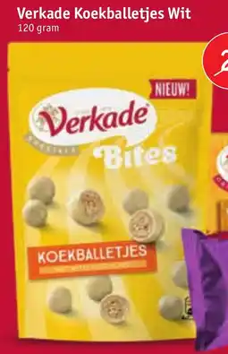 Kruidvat Verkade koekballetjes Wit aanbieding