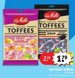 Kruidvat Van Melle Toffees aanbieding