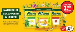 Kruidvat Ricola voordeelzak aanbieding