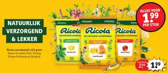 Kruidvat Ricola voordeelzak aanbieding