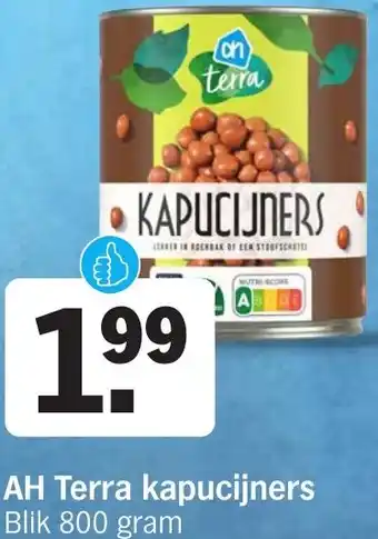 Albert Heijn AH Terra kapucijners aanbieding