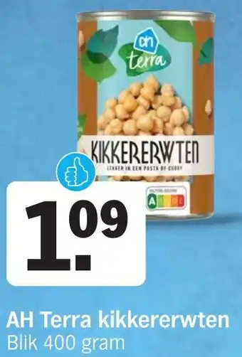 Albert Heijn AH Terra kikkererwten aanbieding