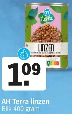 Albert Heijn AH Terra linzen aanbieding