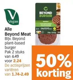 Albert Heijn Alle Beyond Meat aanbieding