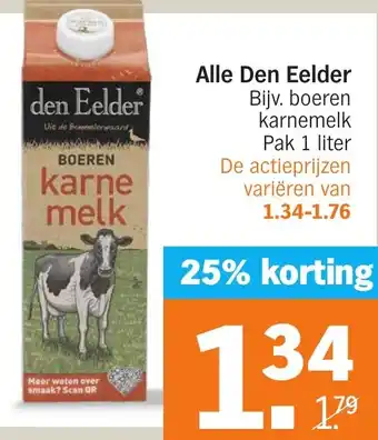 Albert Heijn Alle Den Eelder aanbieding