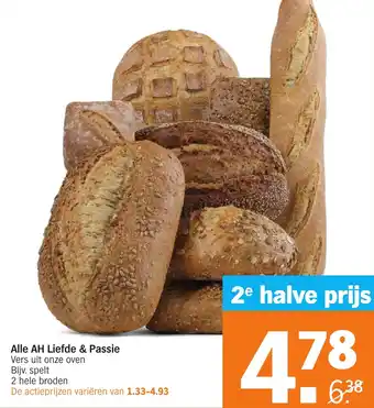 Albert Heijn Alle AH Liefde & Passie aanbieding