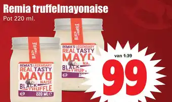 Dirk Remia truffelmayonaise aanbieding