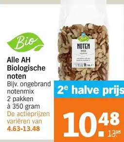 Albert Heijn Alle AH Biologische noten aanbieding