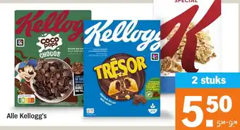 Albert Heijn Alle Kellogg's aanbieding