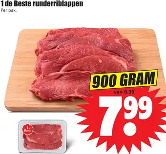 Dirk 1 de Beste runderriblappen aanbieding