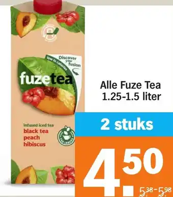 Albert Heijn Alle Fuze Tea aanbieding