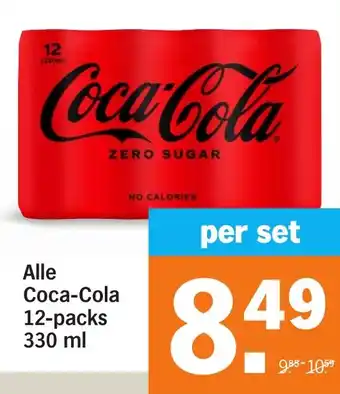 Albert Heijn Alle Coca-Cola 12-packs aanbieding