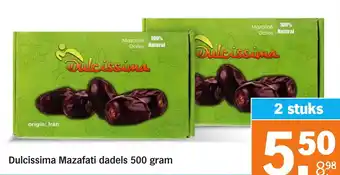 Albert Heijn Dulcissima Mazafati dadels aanbieding