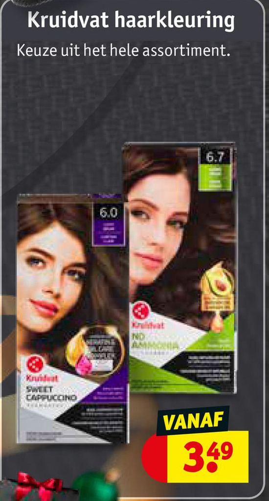 Kruidvat haarkleuring aanbieding bij Kruidvat