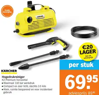 Albert Heijn KARCHER Hogedrukreiniger aanbieding