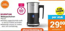 Albert Heijn INVENTUM Melkopschuimer aanbieding