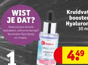 Kruidvat Kruidvat booster Hyaluron aanbieding