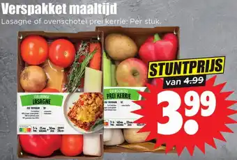 Dirk Verspakket maaltijd aanbieding