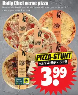 Dirk Daily Chef verse pizza aanbieding