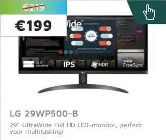 Digitotaal LG 29WP500-B aanbieding