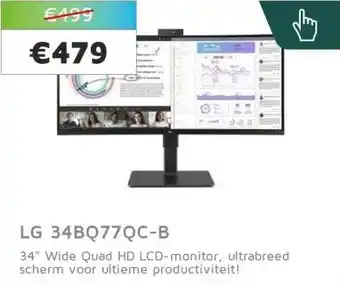 Digitotaal LG 34BQ77QC-B aanbieding