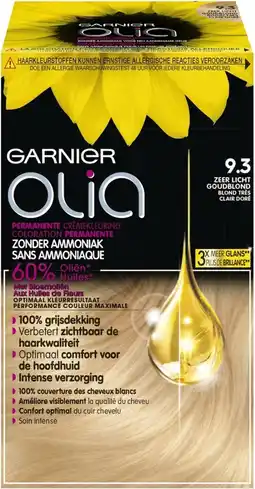 Bol.com Garnier Olia 9.3 - Zeer Licht Goudblond - Haarverf aanbieding