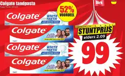 Dirk Colgate tandpasta aanbieding