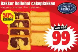 Dirk Bakker Bollebof cakeplakken aanbieding