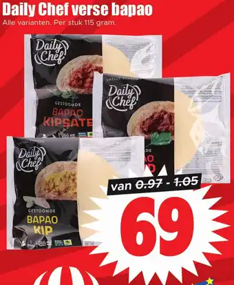 Dirk Daily Chef verse bapao aanbieding