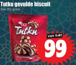 Dirk Tutku gevulde biscuit aanbieding