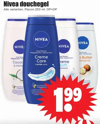 Dirk Nivea douchegel aanbieding