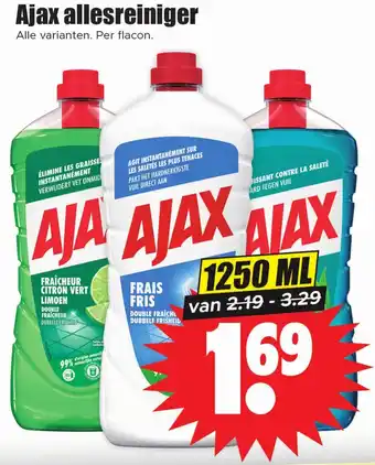 Dirk Ajax allesreiniger aanbieding