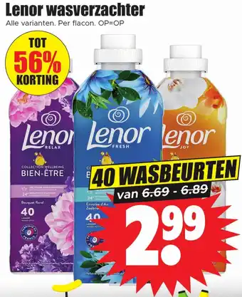 Dirk Lenor wasverzachter aanbieding