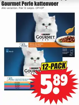 Dirk Gourmet Perle kattenvoer aanbieding