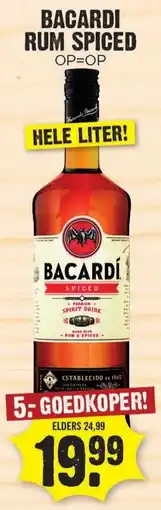 Dirk Bacardi Rum Spiced aanbieding